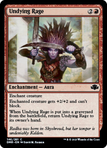 Undying Rage [Dominaria Remastered]