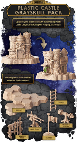 Masters of the Universe: The Board Game - Plastic Castle Grayskull