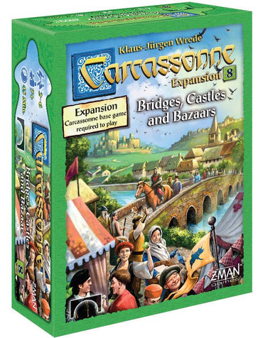 Carcassonne Expansion 8 Bridges, Castles and Bazaars