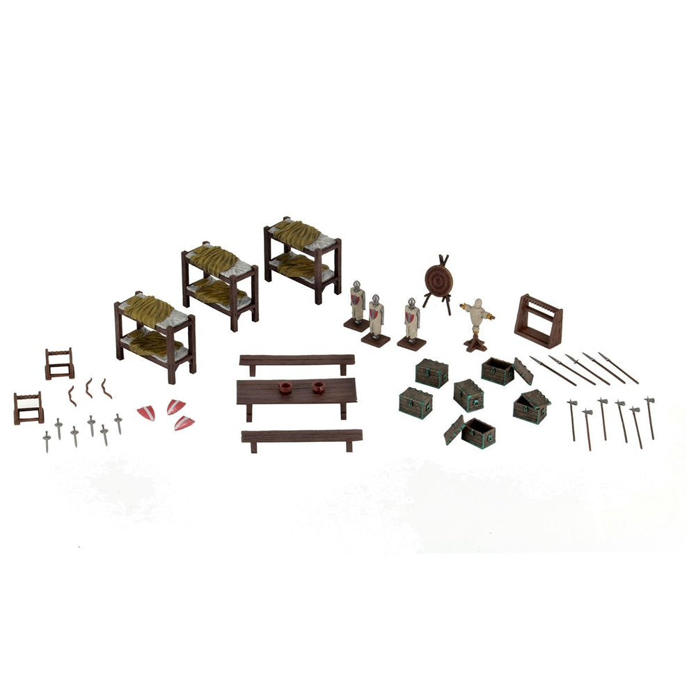 Painted Minis: WZK: Castle Barracks
