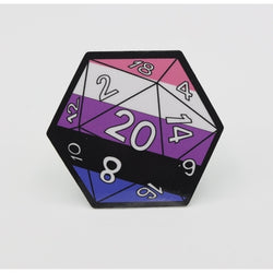 d20 Pride Stickers