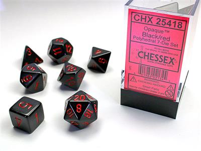 Chessex: Opaque Polyhedral Dice sets