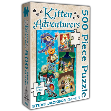 Kitten Adventures 500 Piece Puzzle