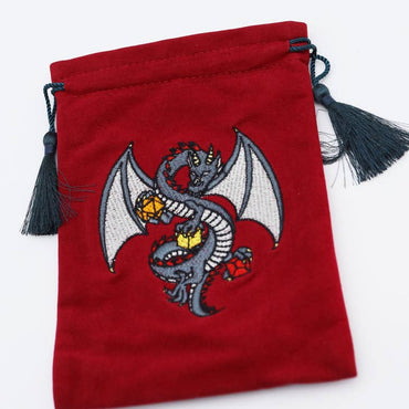 Dice Bag - Black Dragon