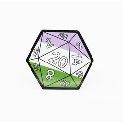 d20 Pride Stickers