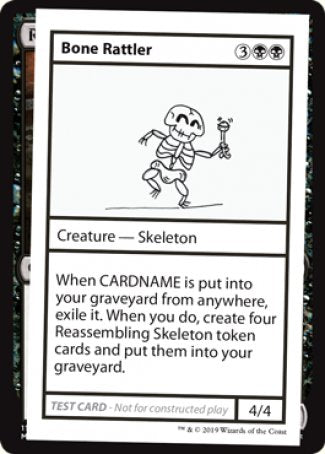 Bone Rattler (2021 Edition) [Mystery Booster Playtest Cards]