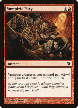 Vampiric Fury [Innistrad]