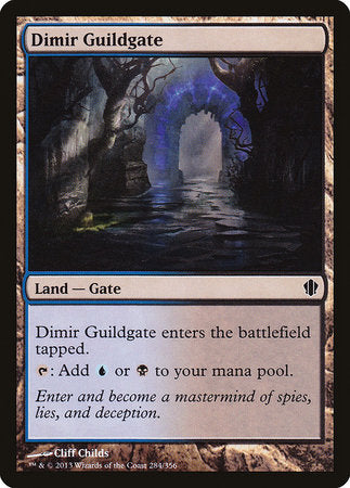 Dimir Guildgate [Commander 2013]