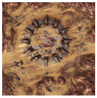 Star Wars: Legion - Desert Ruins Game Mat