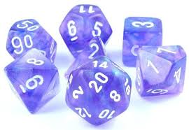 Chessex: Polyhedral Borealis™ Dice sets