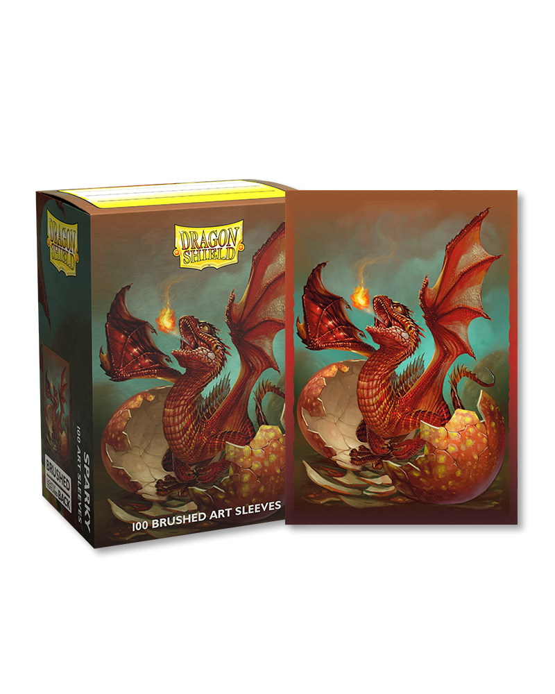 Dragon Shield Brushed baby Dragon Art Baby