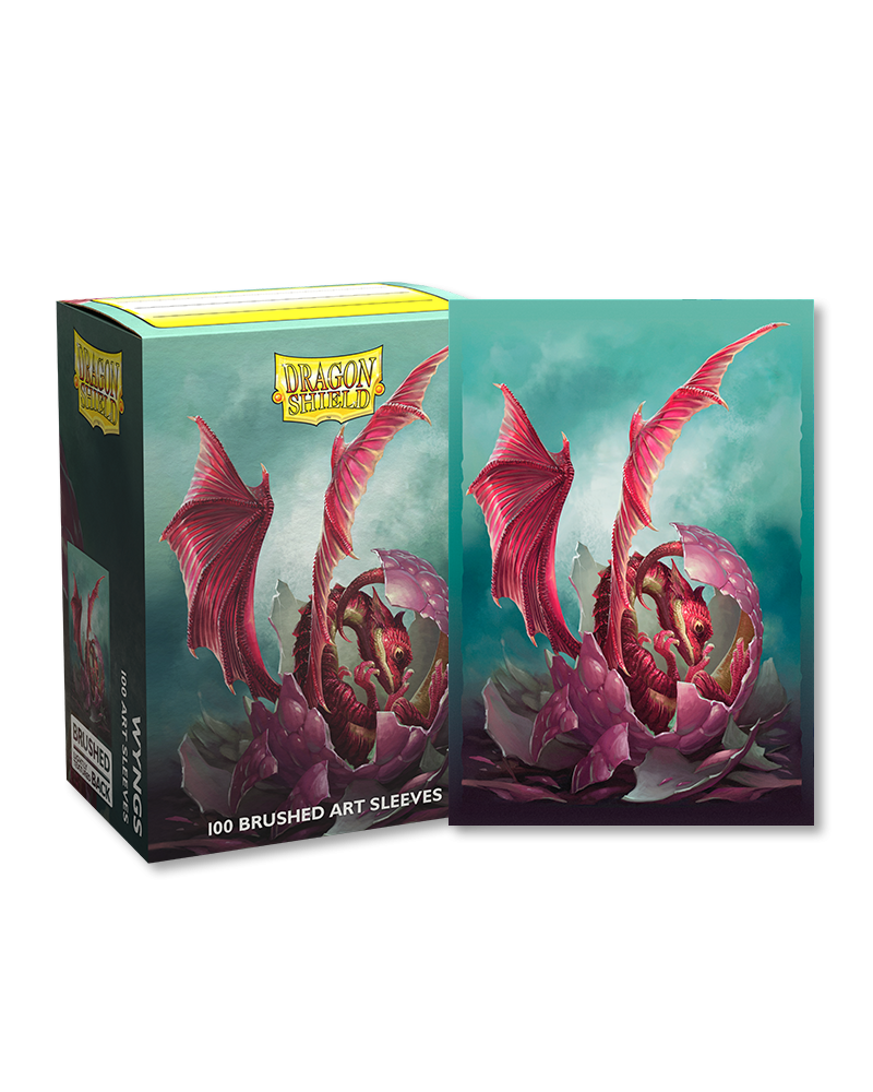 Dragon Shield Brushed baby Dragon Art Baby
