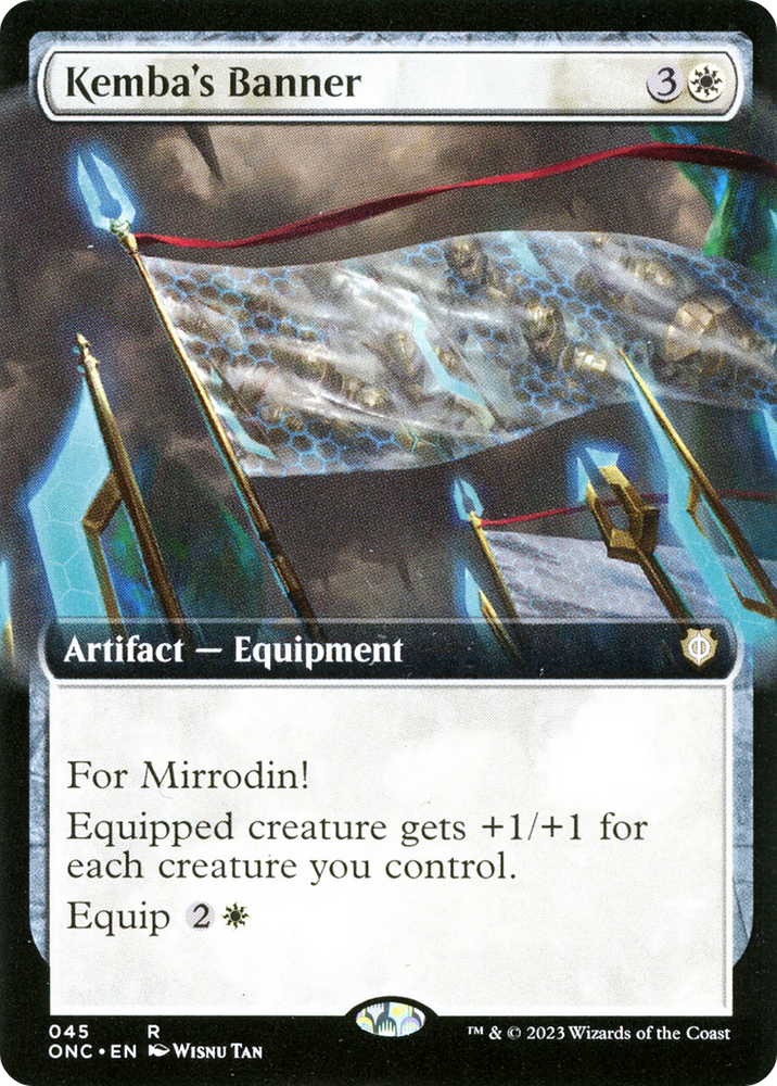 Kemba's Banner (Extended Art) [Phyrexia: All Will Be One Commander]
