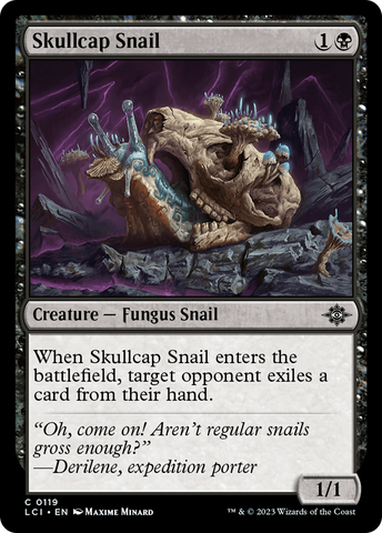 Skullcap Snail [The Lost Caverns of Ixalan]