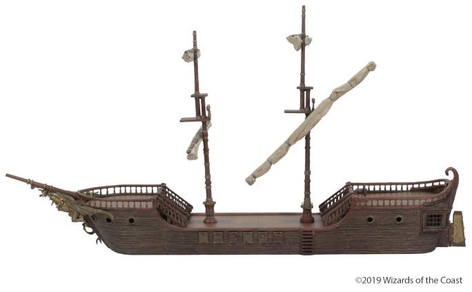 D&D Minis: IR: The Falling Star Sailing Ship