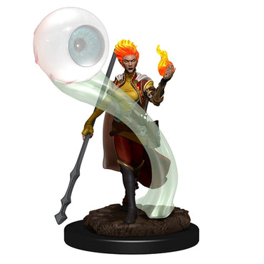 Painted Minis: DD: Fire Genasi Wizard Female