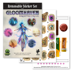 Gloomhaven Replacement Stickers