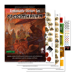 Gloomhaven Replacement Stickers