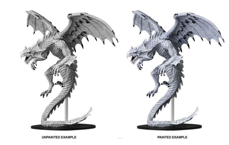 Unpainted Minis: PF: Gargantuan White Dragon