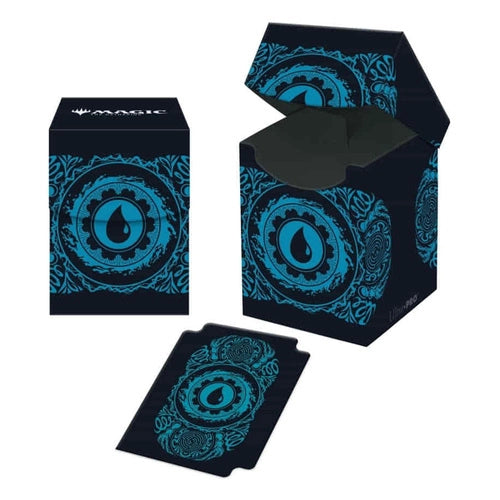 Mana 7 100+ Deck Box island for Magic: The Gathering