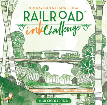 Railroad Ink Challenge Lush Green Edition!
