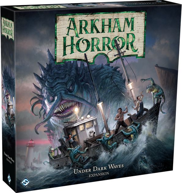 Arkham Horror Board Game Under Dark Waves