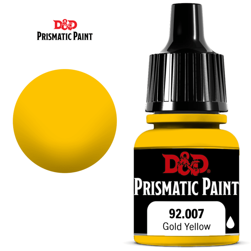 Paint: D&D Prismatic 
Paint- Gold Yellow