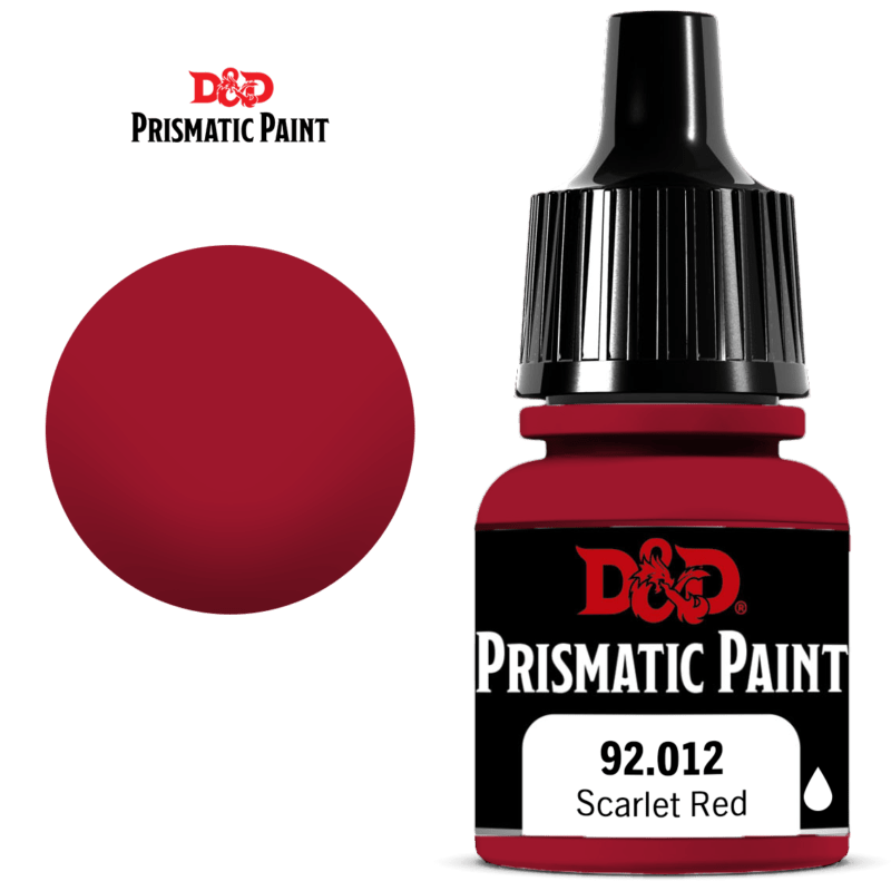 Paint: D&D Prismatic Paint- Scarlet Red