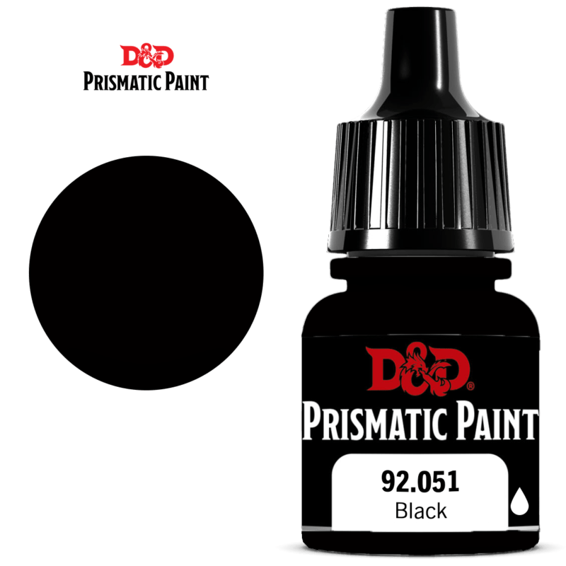 Paint: D&D Prismatic 
Paint- Black