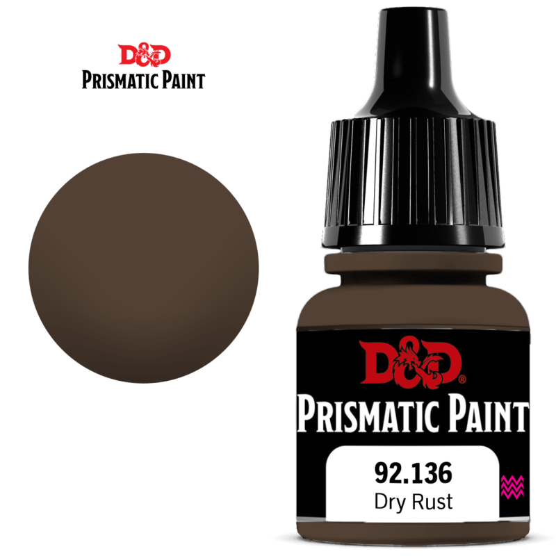 Paint: D&D Prismatic 
Paint- Dry Rust (Effect)