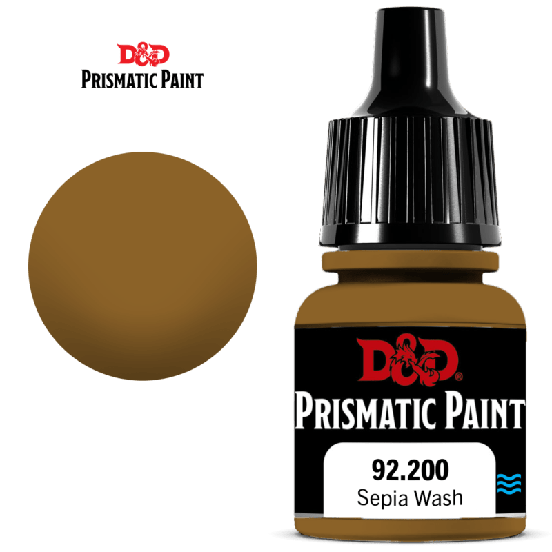 Paint: D&D Prismatic  Paint- Sepia Wash