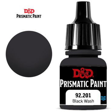 Paint: D&D Prismatic 
Paint- Black Wash