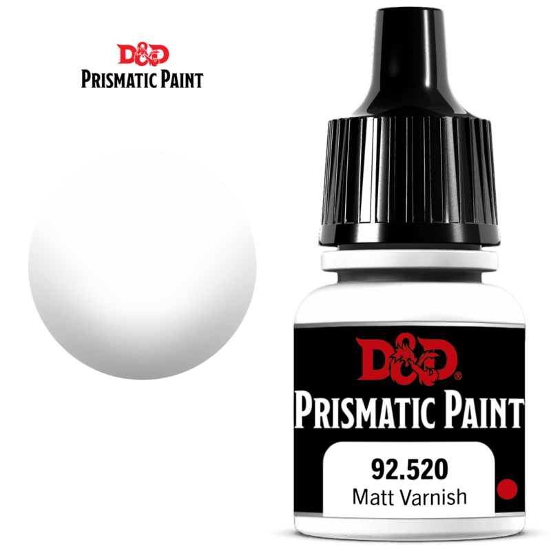 Paint: D&D Prismatic 
Paint- Matte Varnish