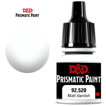 Paint: D&D Prismatic 
Paint- Matte Varnish