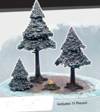 Monster Scenery: Snowy Pines