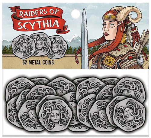 Raiders of Scythia Metal Coins