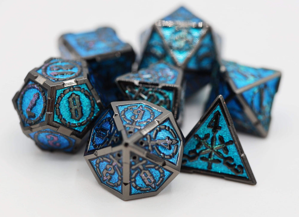 Sword of the Deep RPG Metal Dice Set