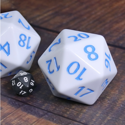 55 mm Titan D20 - white with blue