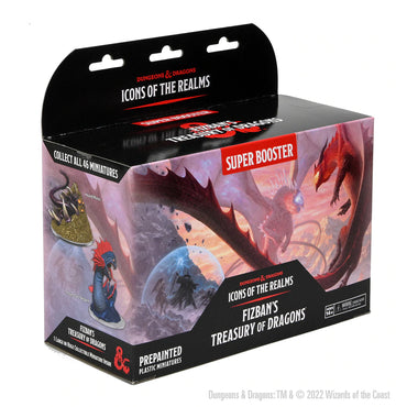 D&D Minis IR: Fizban's Treasury of Dragons Super Booster Box