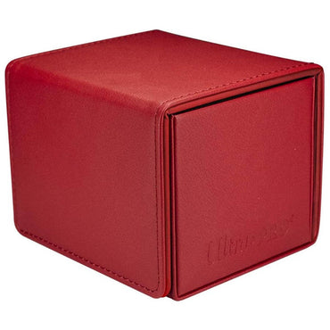 Ultra Pro Deck Box: Vivid - Red (Alcove Edge)