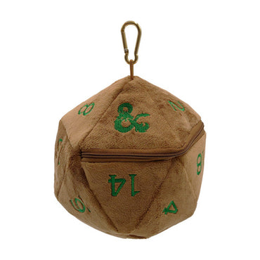 D20 Plush Dice Bag for Dungeons & Dragons