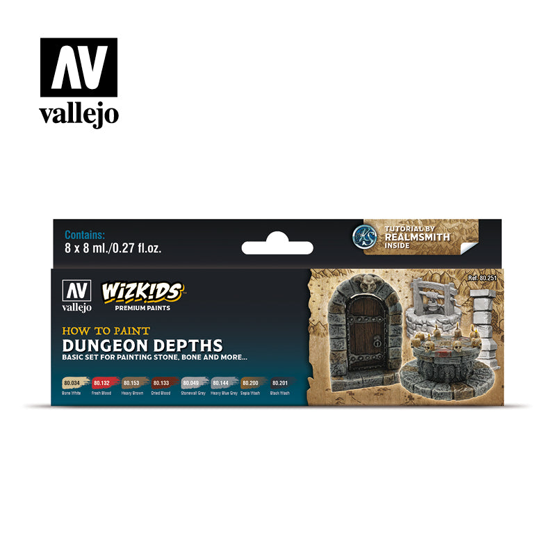 Vallejo Set Dungeon Depths