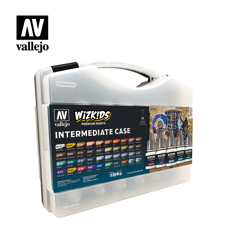 Vallejo Set Intermediate Paint Case