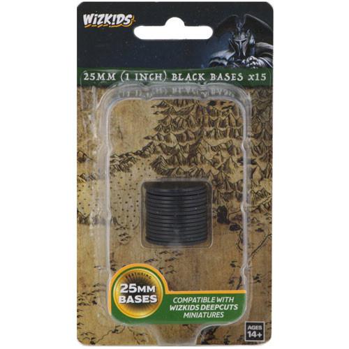 Unpainted Minis: WZK: 25mm Round Bases: Black