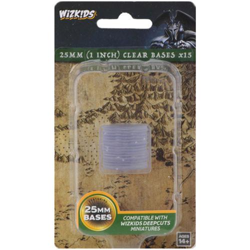 Unpainted Minis: WZK: 25mm Round Bases: Clear