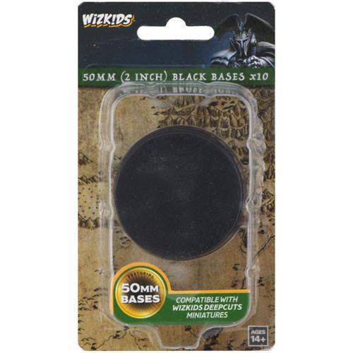 Unpainted Minis: WZK: 50mm Round Bases: Black