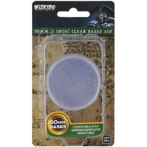 Unpainted Minis: WZK: 50mm Round Bases: Clear