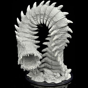 Unpainted Minis: Purple Worm