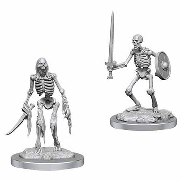 Unpainted Minis: W18: D&D: Skeletons